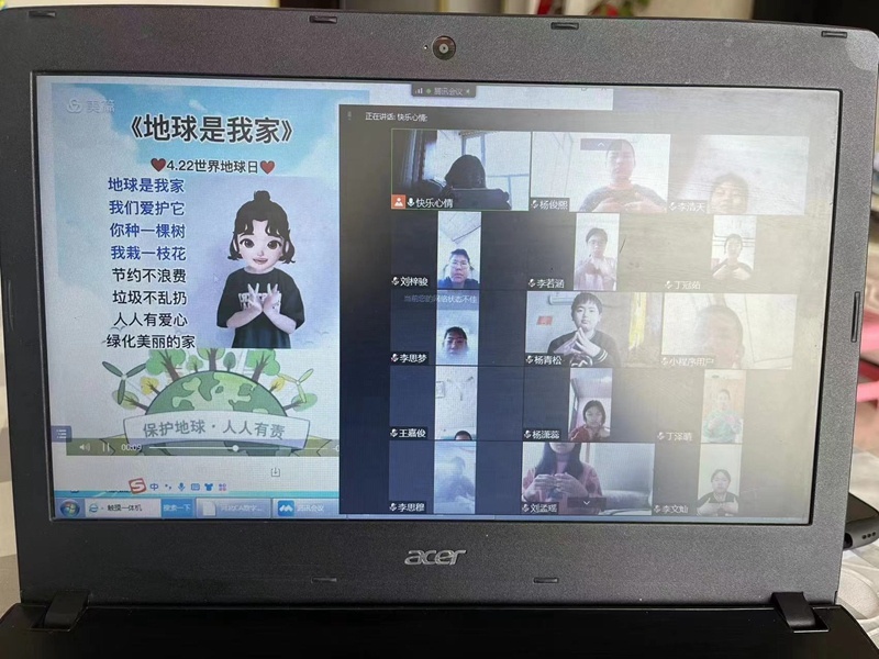 满城区要庄乡南宋村学校开展系列主题教育活动。赵谦 摄